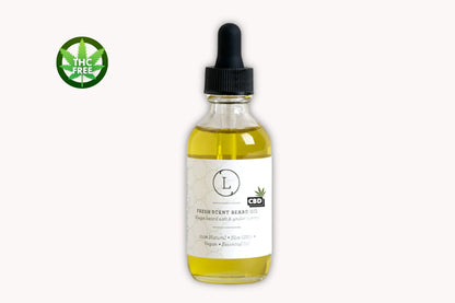 Natural Handmade Beard Oil with CBD - Beard Softener & Moisturizer (THC-Free)