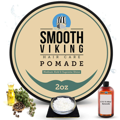 Smooth Viking Medium Hold & High Shine Pomade