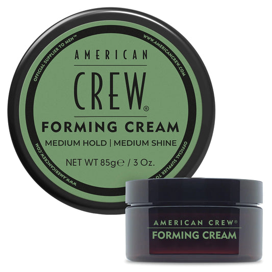 American Crew Men's Hair Forming Cream, Like Hair Gel with Medium Hold & Medium Shine, 3 Oz (Pack of 1) 3 Ounce (Pack of 1)