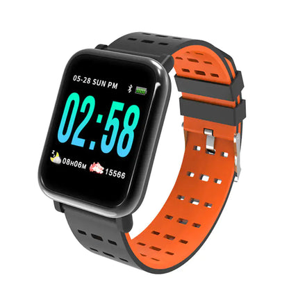 SmartFit Upbeat – Live Heart Rate & Blood Pressure Monitor Smart Watch