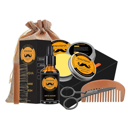 Men's 4-Piece Beard Growth Kit – Unlock Your Full Beard Potential