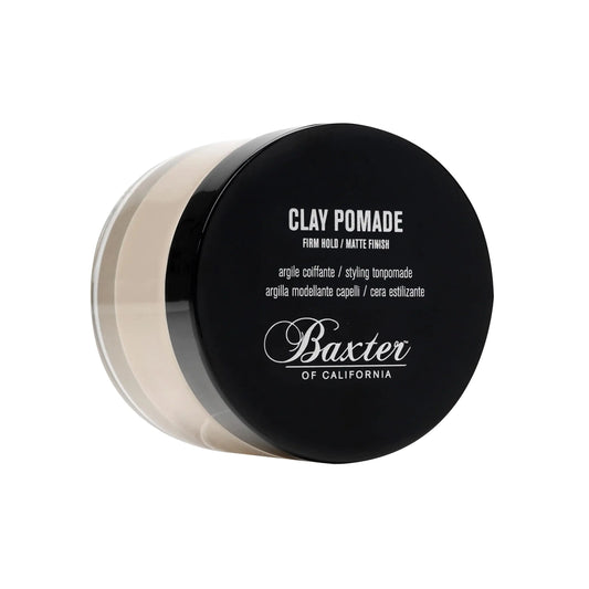 Baxter of California Clay Pomade, Firm Hold / Matte Finish Hair Pomade for Men and Women, 2 Ounces