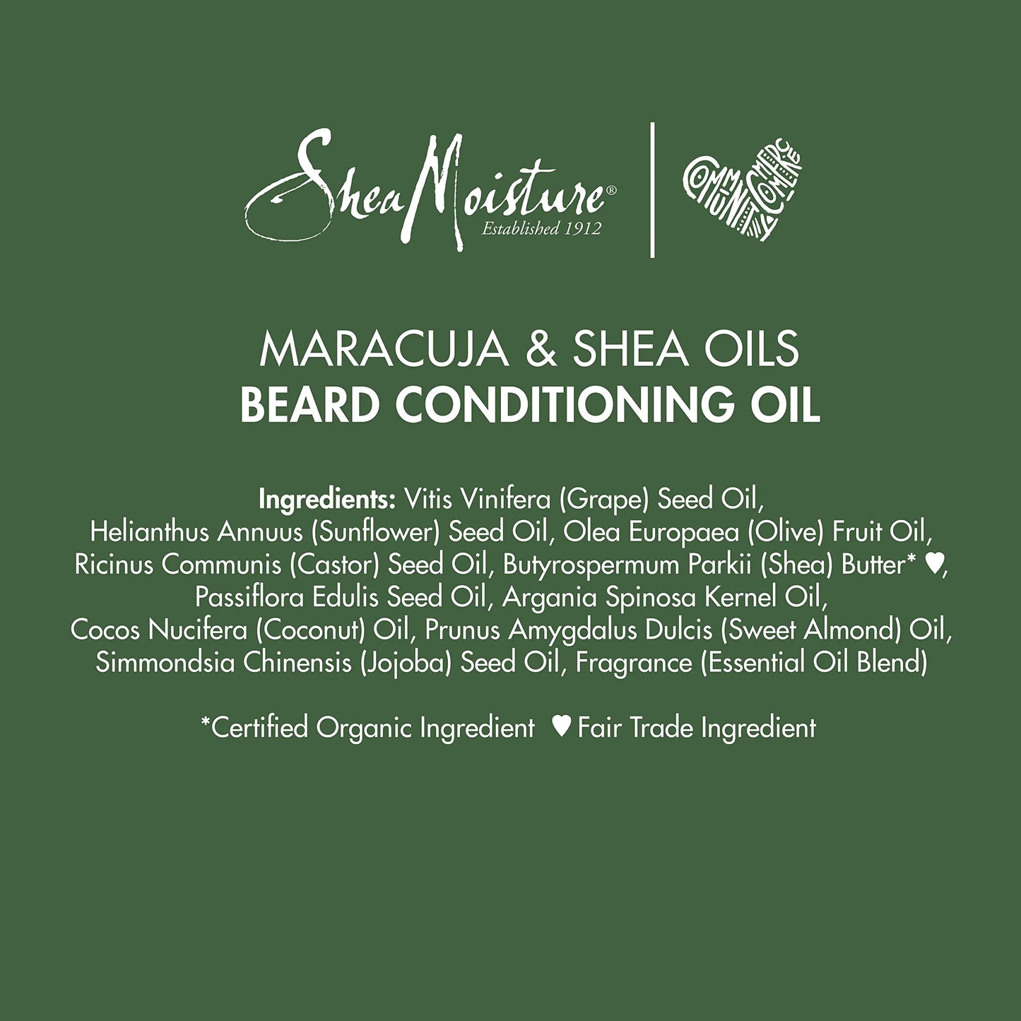 SheaMoisture Beard Conditioning Oil