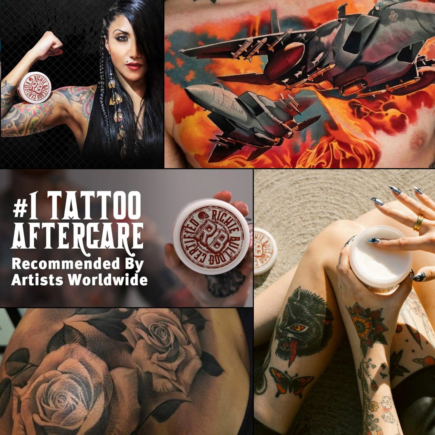 Hustle Butter Tattoo Aftercare Balm – Nourishment for New & Older Tattoos