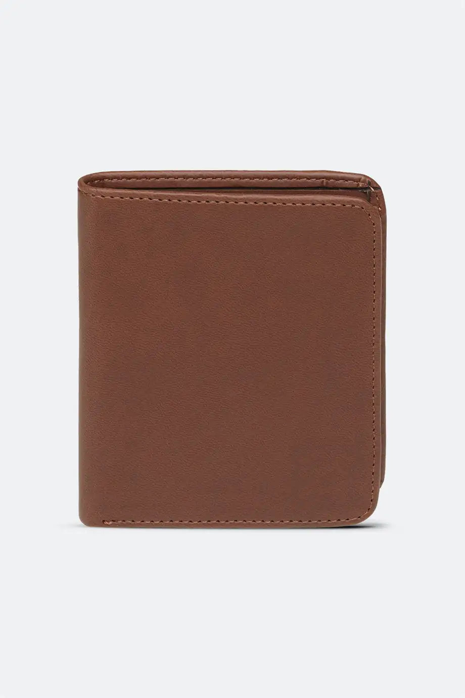 Case Look Men's Terry 02 Brown Folding Wallet